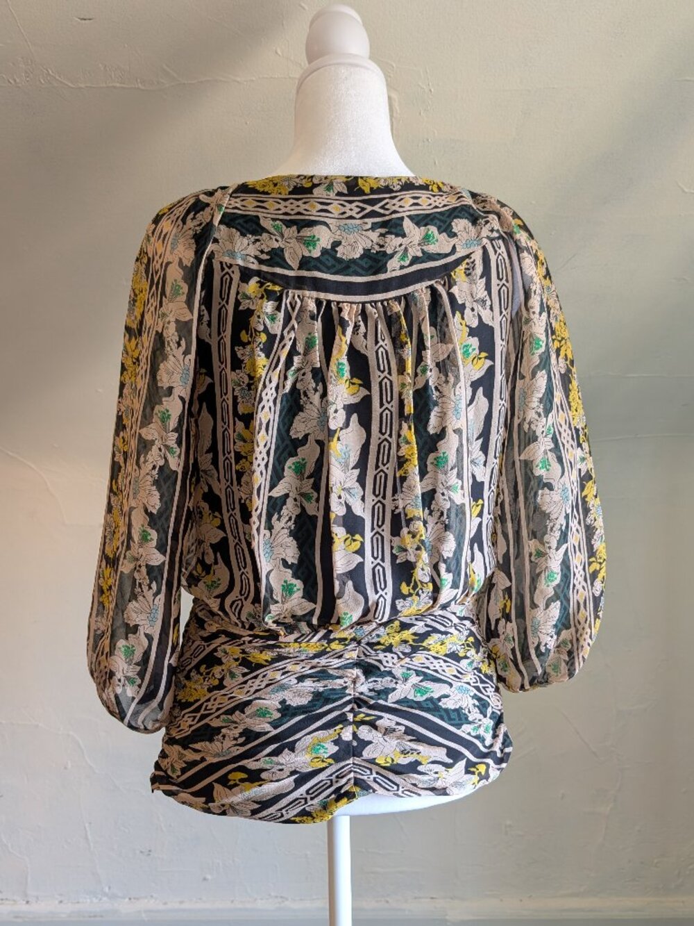 diane von furstenberg silk wexford top ASO serena van der woodsen gossip girl 4 - Picture 7 of 8